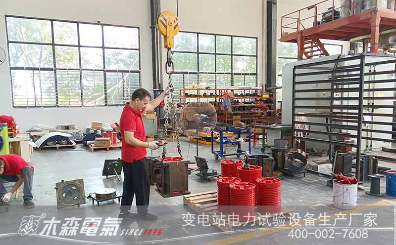 10kV 300平6km電纜耐壓串聯諧振