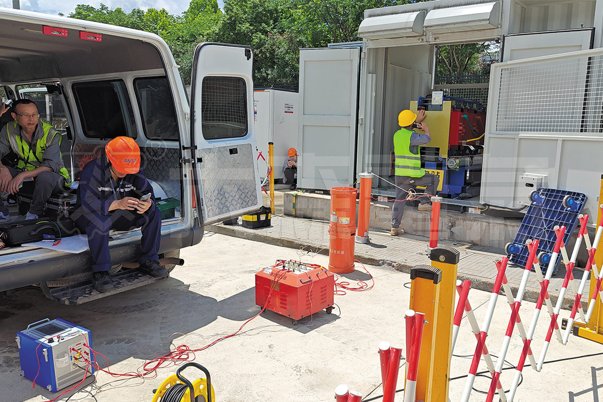 晟通科技長沙產業園10kV變壓器交接試驗